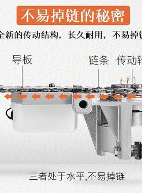 角磨机变电锯伐砍木磨光机ZFR改装功电链锯家用多能切伐木锯两树
