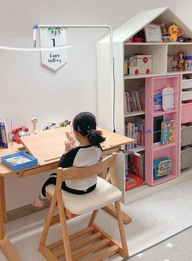 全谱落地眼台灯学习专用儿童光写作业学64976生书房书桌灯阅读钢