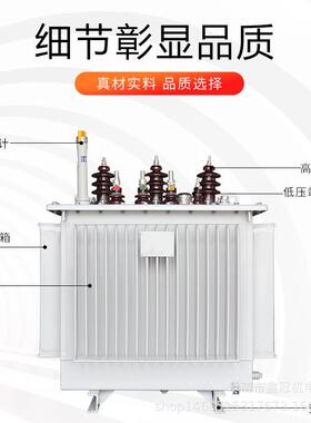 节能站型三相S91/0.4KV输电配电S11-10KVS11M--2000KVA油浸式电力