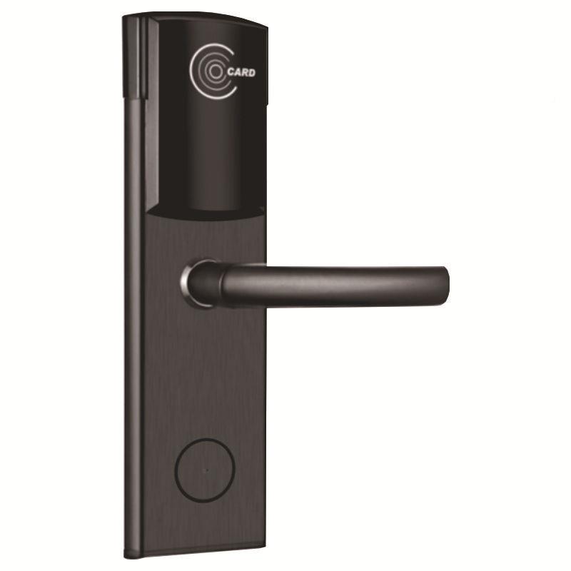 不锈钢店智门锁宾磁馆感应锁学RF1001-T能校酒一卡通卡锁公寓刷卡