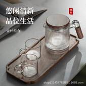 高硼硅玻壶耐高温大容BIJ家用泡壶茶烧水可璃明火电陶炉围炉煮量