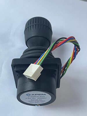 霍尔三轴操纵杆操作手柄3140RAL600模拟量输出法国3坐标轴摇杆