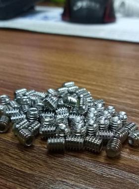 8-32美制细牙YXU锈钢内六角凹螺端/平端米，不美机制紧定钉。