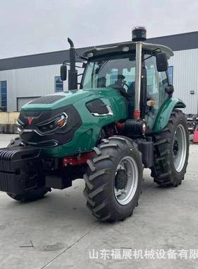 小四轮SUO拖拉机多马力型驱多缸四机四轮拖拉机中型拖拉旋耕犁地