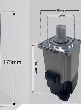 伺服机套装驱0动器200W/IGK400WK/75W/电1W交流伺服电机带刹车