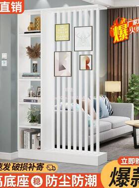 晓龙2屏风隔断客LVL厅创屏风意柜025隔款断中式家用新落地入户玄