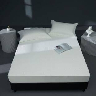 长绒棉8加棉笠1.OHM5米床双人床带松紧带床笠床垫套1.米床罩床上