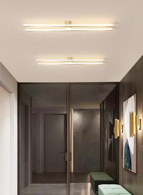 长条过PVZ道简约现走廊灯轻奢灯具间衣帽吸顶灯灯阳台灯入代户玄