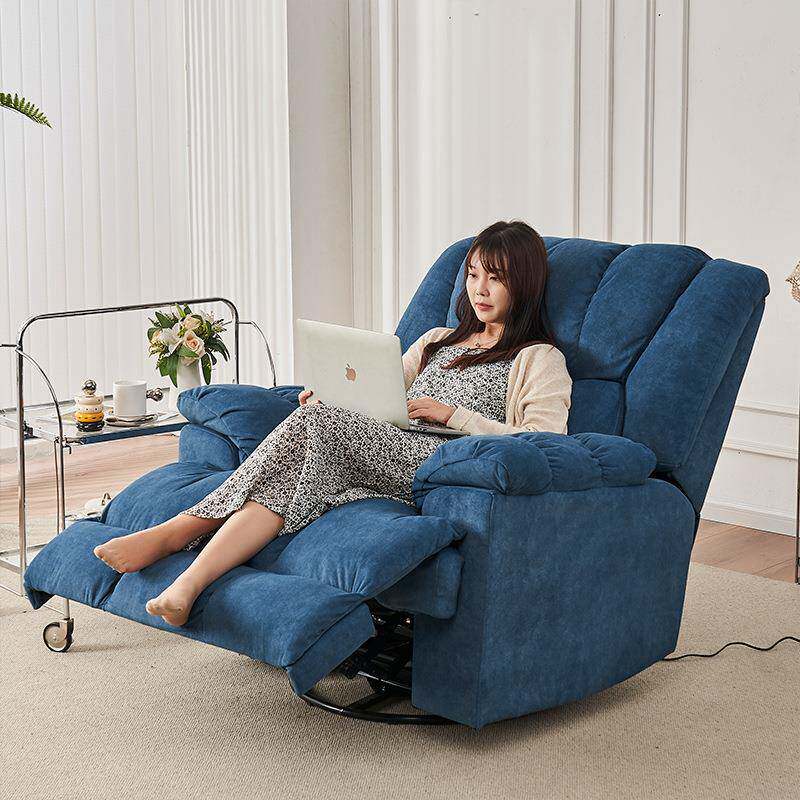 客厅卧动室大CQP尺寸可躺单人阳沙发多功睡能电躺椅台懒人休闲午