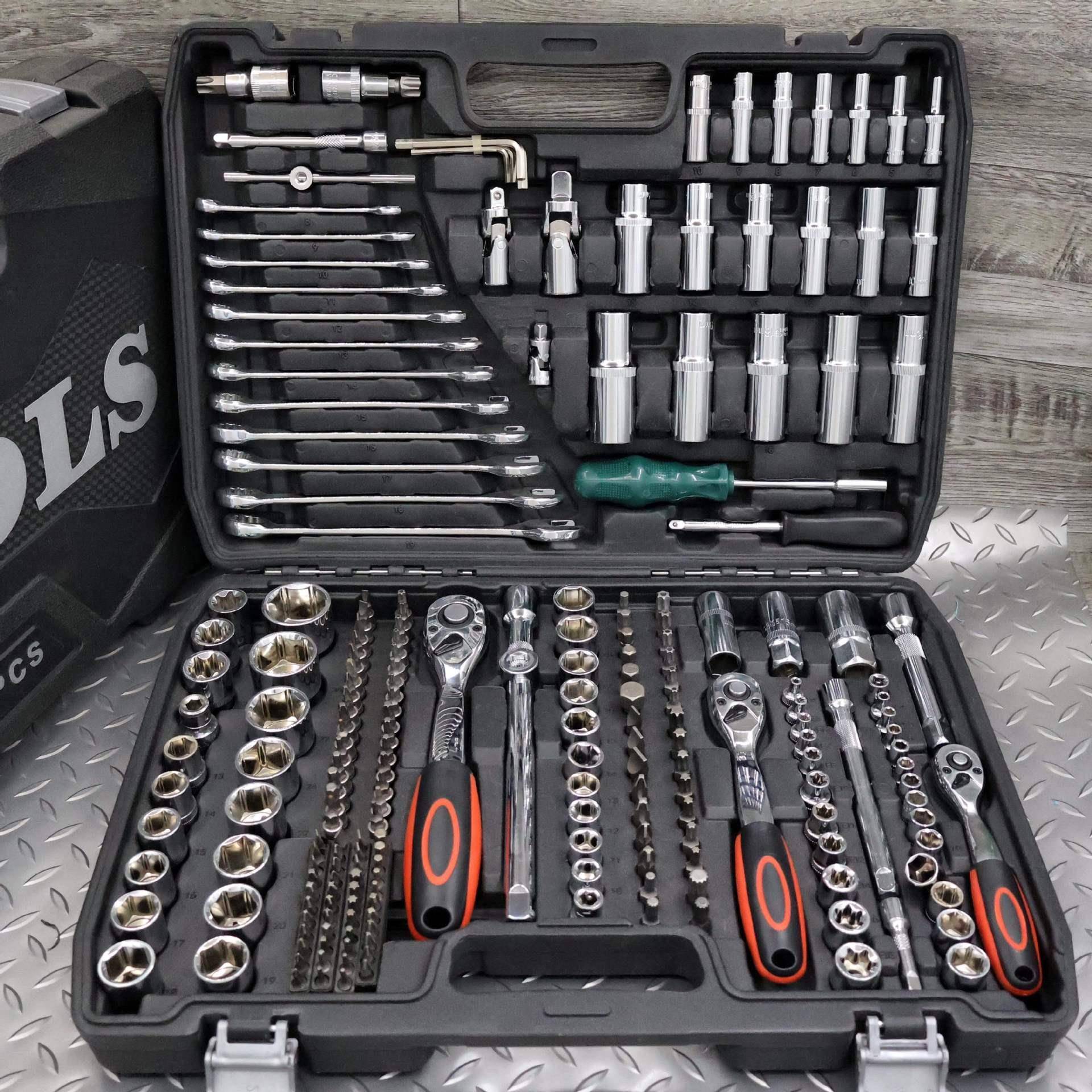 汽车维具套修工装机修NWT工具快速扳飞手套筒组合随车工具大中小
