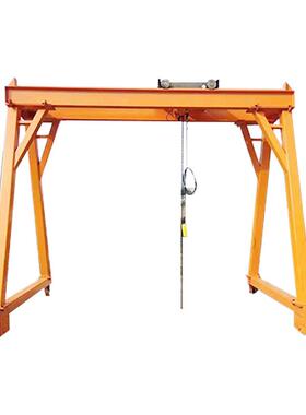 移动吨龙门向架起重吊架FTM小吨位手推万可拆卸1吨2电动无轨龙门