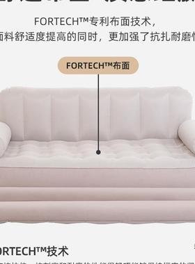 折LEZ叠气沙发床两用充气充户发椅外便携折叠双沙人懒人沙发