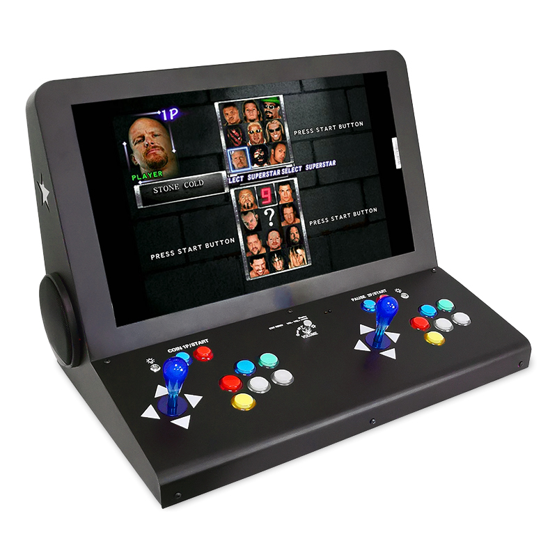 游戏机摇杆大型人街机家用小台式迷你复古一体机格斗机月光宝盒