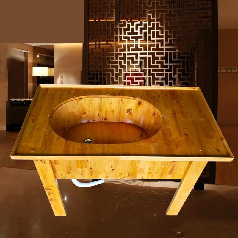 香柏木泡澡桌一体儿童桶宝宝洗灸盆小儿泡澡药浴盆儿童药浴实木桶