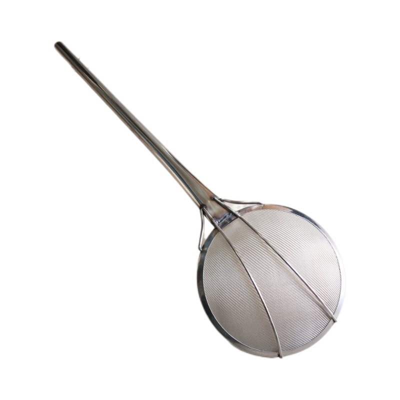订做款加密细网不锈钢漏勺长把商用捞油渣子打油沫过滤网捞把长0
