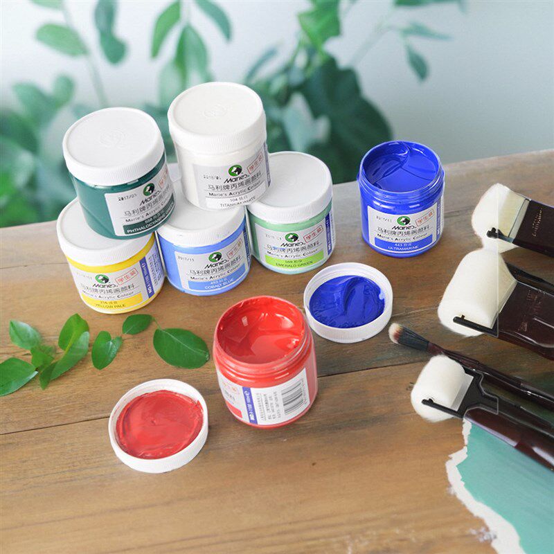 儿童丙烯颜料涂鸦包幼儿园绘画涂色套装组合涂鸦颜色手工作业材料