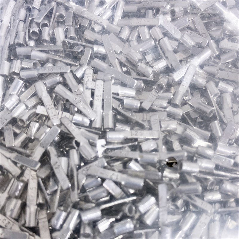 紫铜 DBN1.-10 片形裸端头 冷压片形接线端子 插片 线鼻子