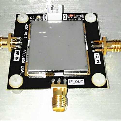 ADL5801模块 变频器 10M-6G 双平衡混频器 上,下变频 巴伦耦合