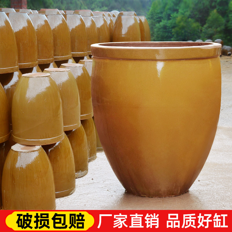 水缸陶瓷家用储水缸土陶老式腌菜缸大号米缸米桶咸菜酸菜缸发酵缸