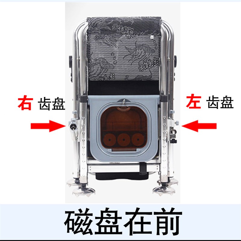连球钓椅开关卡齿盘靠背定位盘023 028 030 031 032 C19定位齿X18
