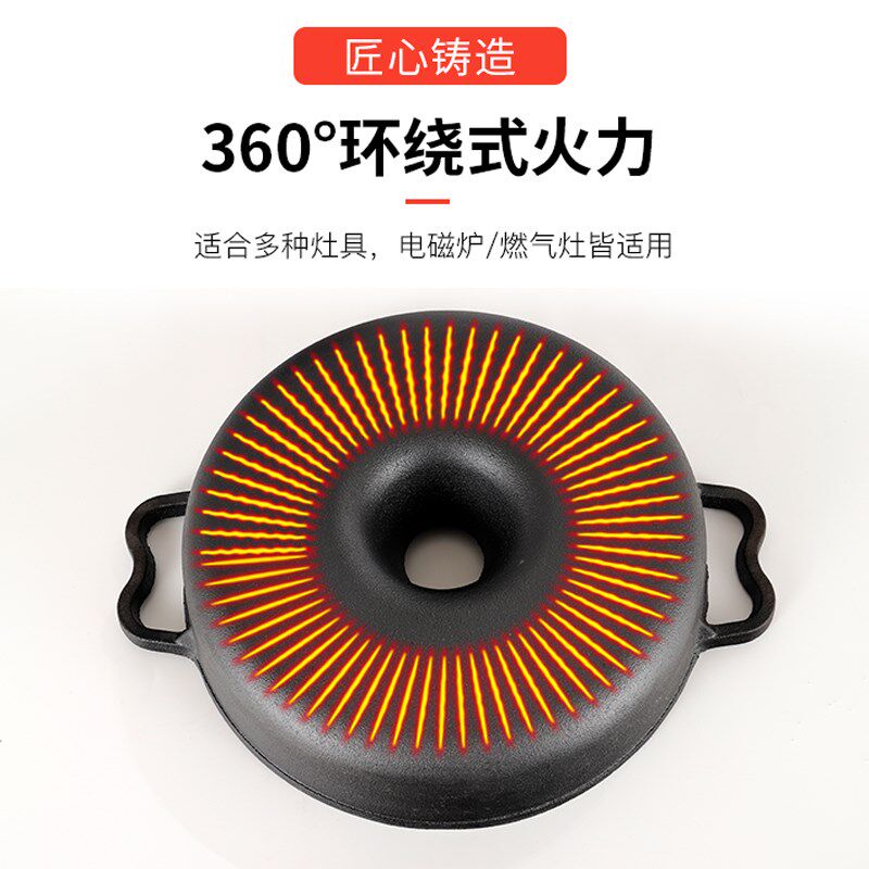 烤红薯锅烤地瓜锅家用多功能烤土豆玉米板栗机加厚铸铁烤红薯神器