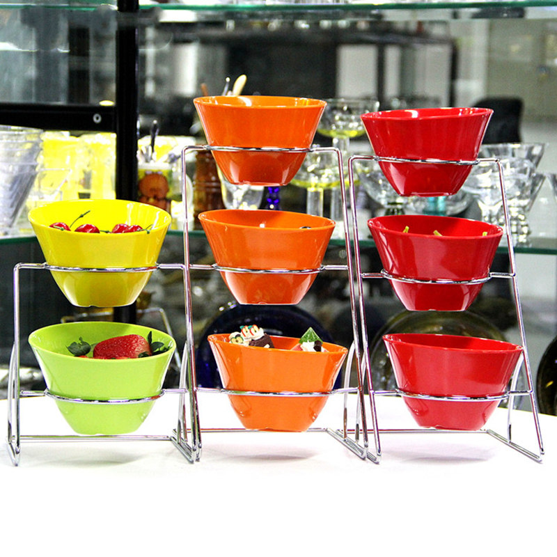 自助餐宾馆餐厅火锅酒店麻辣烫调料酱菜碗咸菜盘蘸料架子商用容器