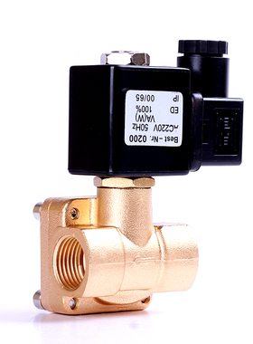 0927高压16公斤电磁阀水阀2闭气阀4分6分控制阀分380V36V空压机常