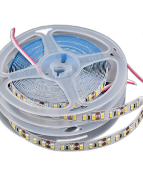 12VLED灯带2835贴片软灯条铝槽线条内贴8mm灯条 过道暗槽天花灯条