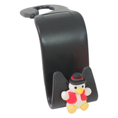 汽车座椅背挂钩可爱卡通多功能置物后排座隐形创意小挂钩车内用品