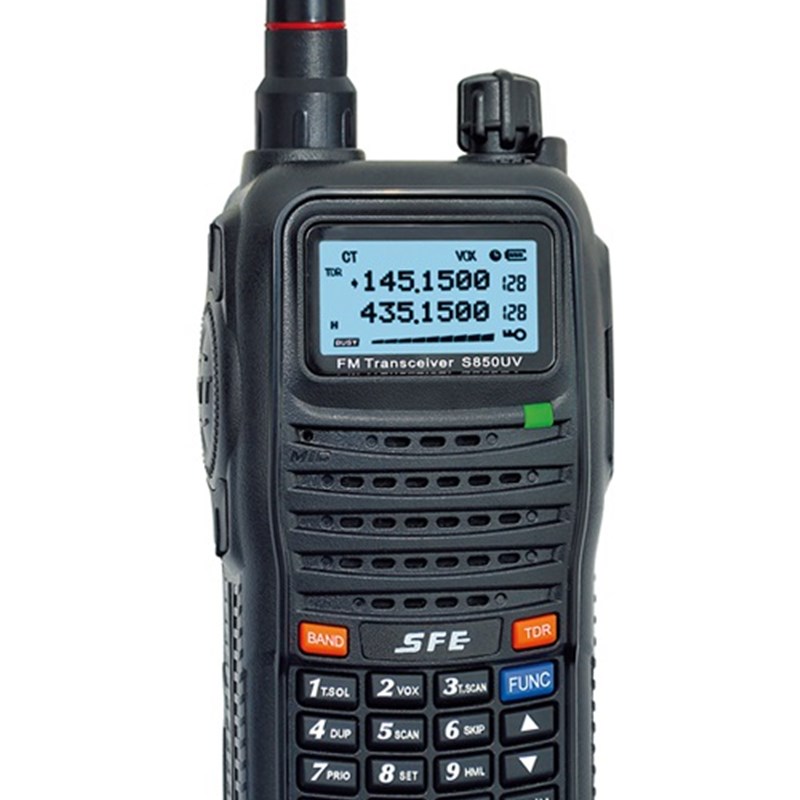 SFE顺风耳S850UV调频手持台S850UV无线对讲机手台船用高频对讲器
