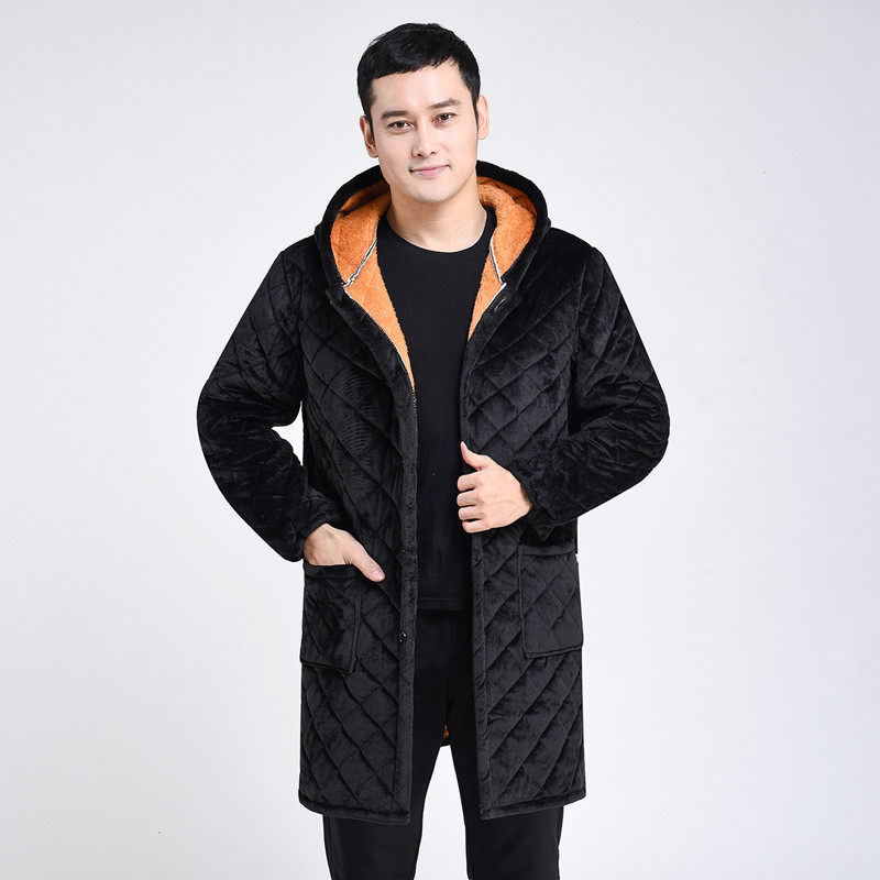 冬季加绒加厚罩衣男女大码保暖长袖外套中长款棉衣连帽工作服罩褂,家庭/个人清洁工具,围裙,淘宝优惠券,粉丝福利购,淘宝优惠卷