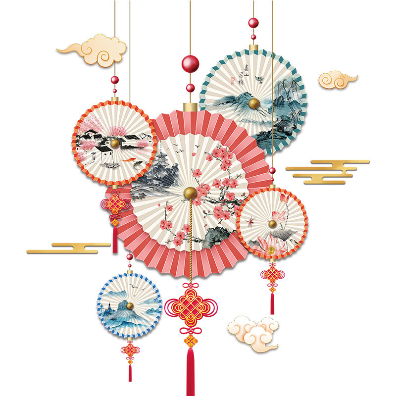 3d立体中国风墙贴纸卧室玄关背景墙面装饰墙上温馨墙壁纸贴画自粘,家居饰品,软装墙贴,淘宝优惠券,粉丝福利购,淘宝优惠卷