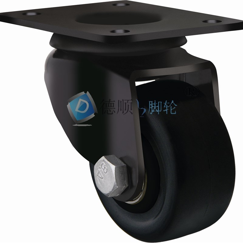 包邮中轻重型1.5寸100公斤总高度6公分轮径4cm小转万向脚轮子 2寸