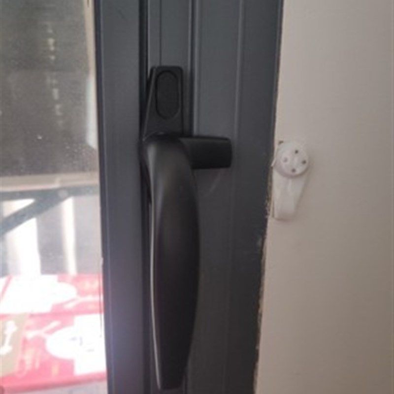 窗户把手50铝合金平开窗把手七字执手锁平底座单点执手外开窗户锁,基础建材,执手,淘宝优惠券,粉丝福利购,淘宝优惠卷