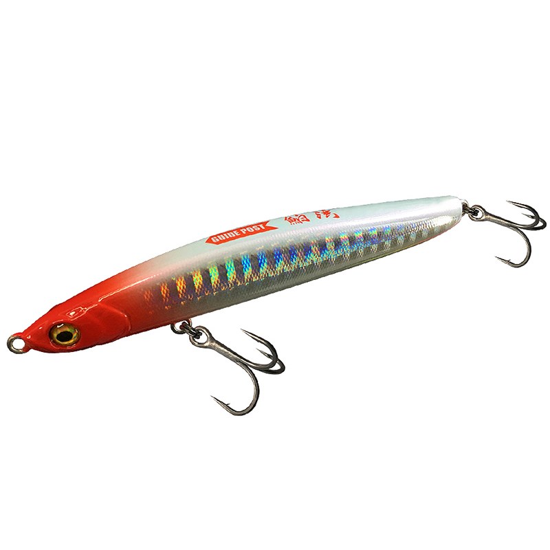 路标鲌湾沉水铅笔泊湾路亚饵全泳层远投白条翘嘴鲈鱼专用路亚假饵