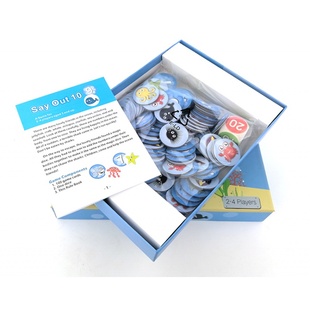 Out sea 10儿童桌面游戏数学早教玩具教具 凑10 思维大陆Say