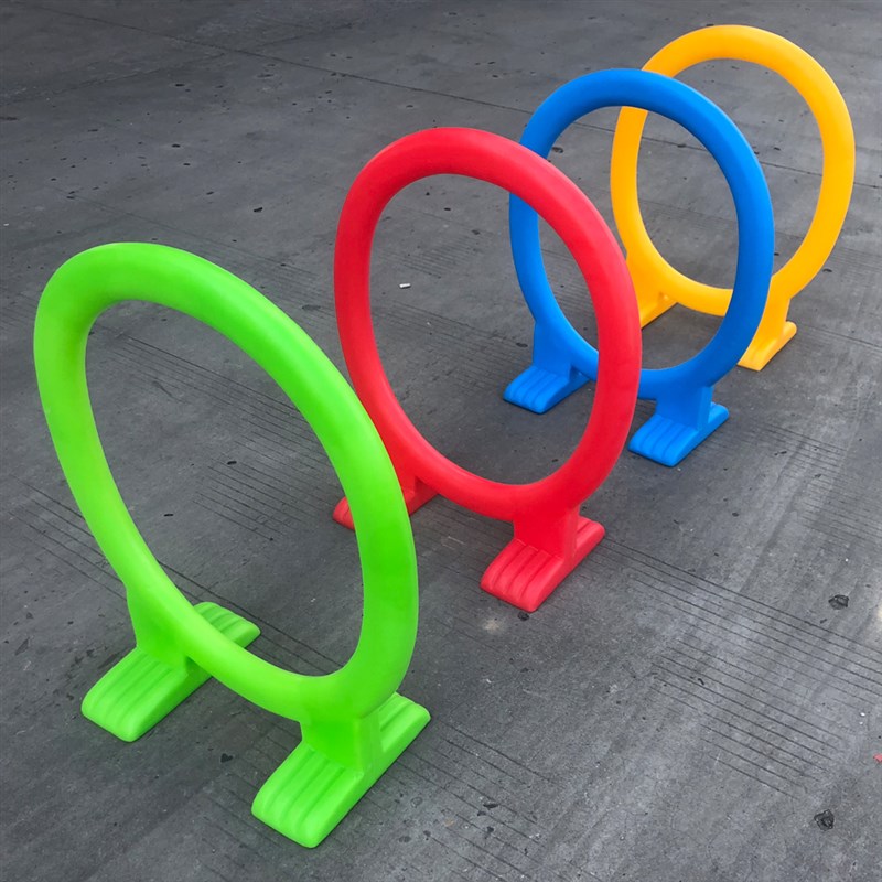 几何圈型钻圈早教室内儿童感统训练器材幼儿爬行钻洞游戏