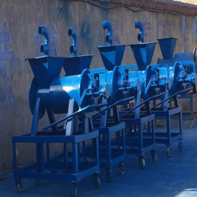 粪便分离机动物粪便干湿分离器螺旋挤压式固液分离机猪粪脱水机