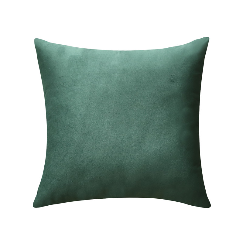 加厚大号长方形腰枕纯色天鹅绒靠垫丝绒床靠背抱枕沙发不含芯