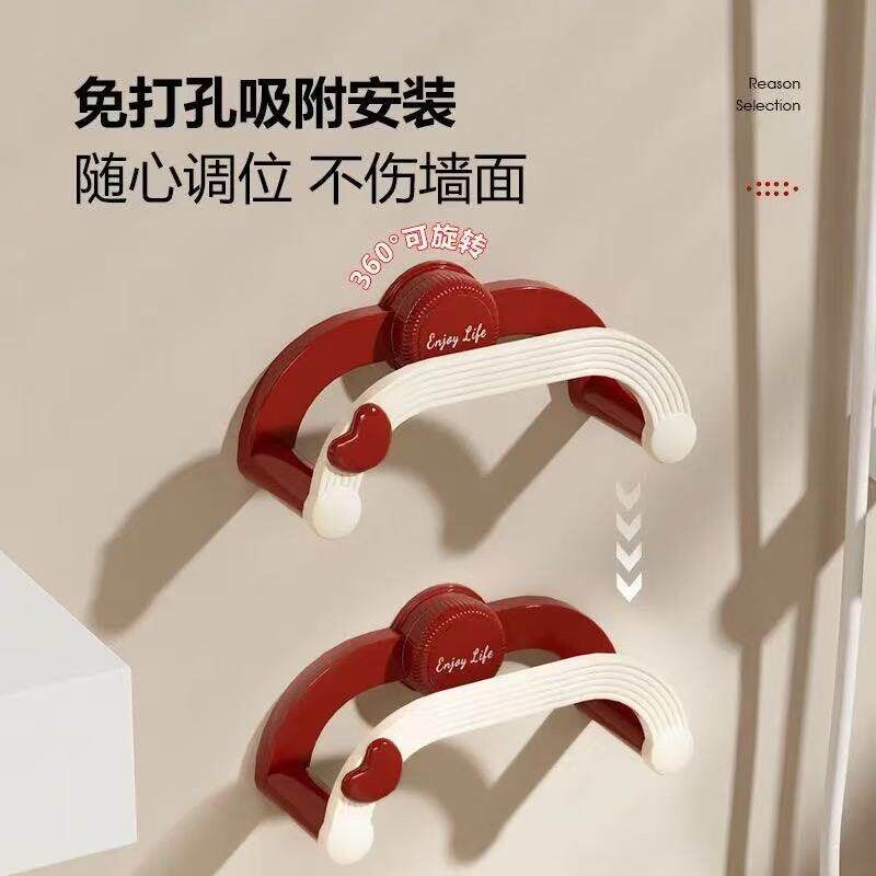 【免打孔】可伸缩挂壁脸盆架吸盘脸盆架浴室置物折叠空间脸盆架
