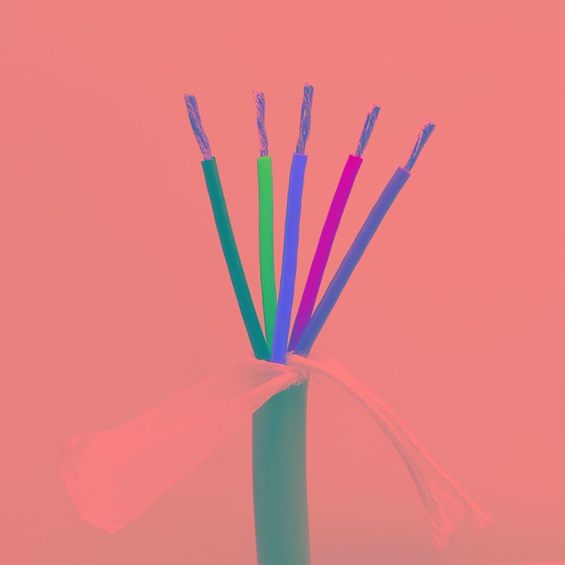 TRVV高柔性拖链电缆线5  7 8芯 0.2 0.3  1.5平方耐弯折耐油