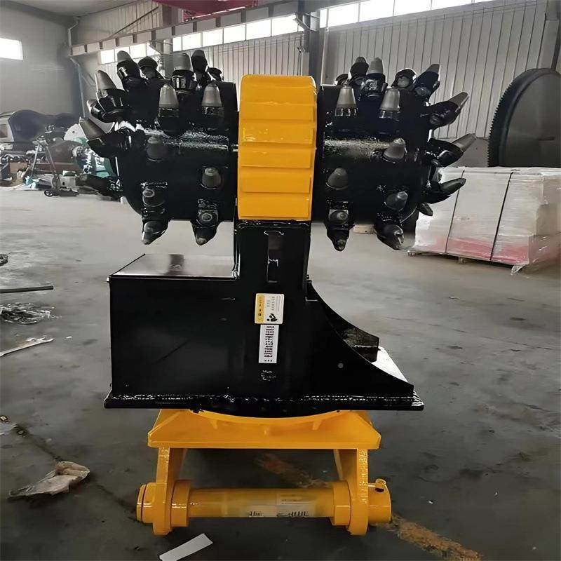 岩石挖向机山隧道铣掘进机破碎用EBC挖机铣挖头水平横纵向铣挖矿