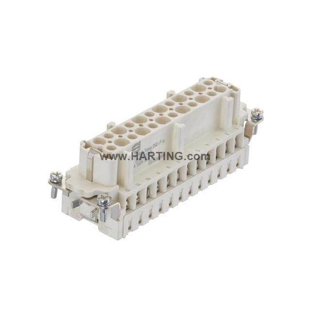 HARIN浩亭09338G24270316A温2T4芯200°CHIN耐高母插芯