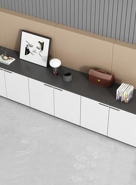 色文柜矮柜木质ZXH-XQS储物柜断边桌件柜白打印机柜隔资料柜收纳