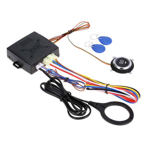 push start stop button 一键启动带暗锁功能 感应识别距离3~5CM