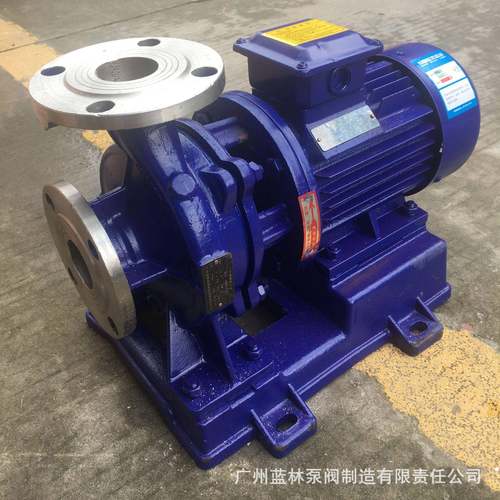 4寸1管道泵I卧RW00-1QAY0式离心泵015KW工业增压热水循环泵