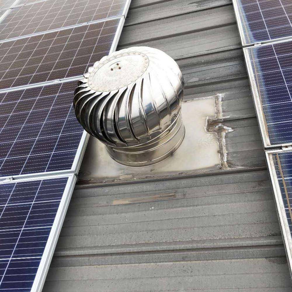 鄂州钢无VPC结构厂房通风器800型04不锈钢动力顶风机WWP303通屋风