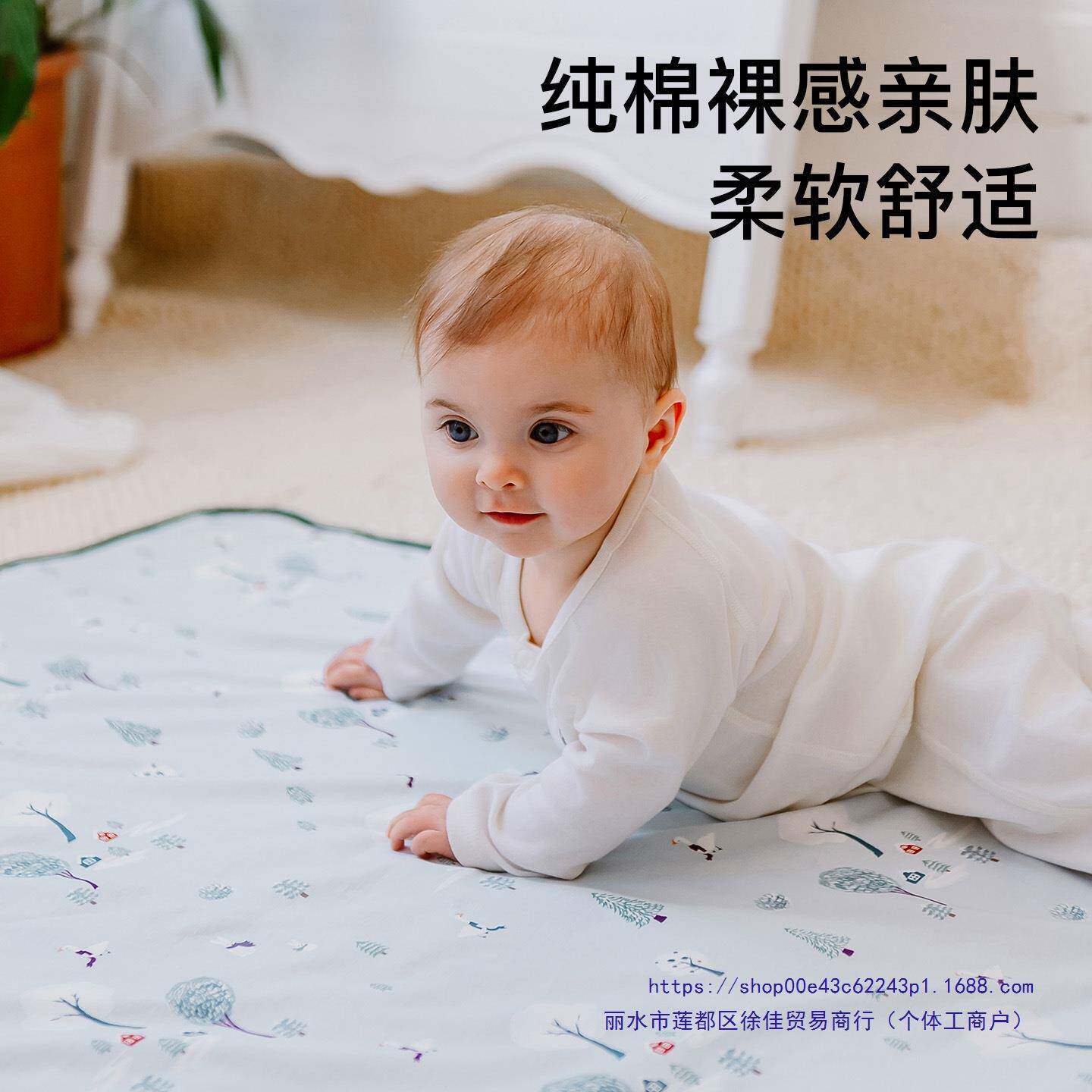 儿棉防隔尿574垫新生婴儿宝纯宝秋冬可洗尿布垫双面水用