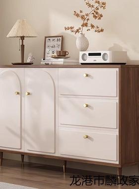 TEG复古斗柜卧室靠墙斗五柜物床尾柜小户型斗柜客储厅靠墙边收纳