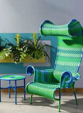 户外休闲23-12-9-藤沙东发露天花园别庭台墅南亚藤椅阳组合客厅样